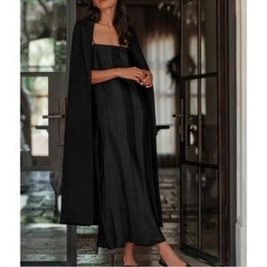 JENNI KAYNE Margot Dress in Black - XL